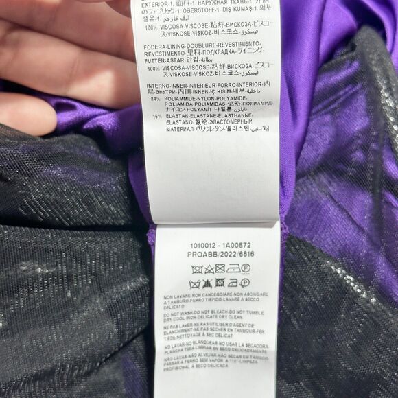 NWT Versace Runway 2023 Cowl Neck Draped Satin Maxi Dress Gown IT 38/US 2 - Picture 10 of 16